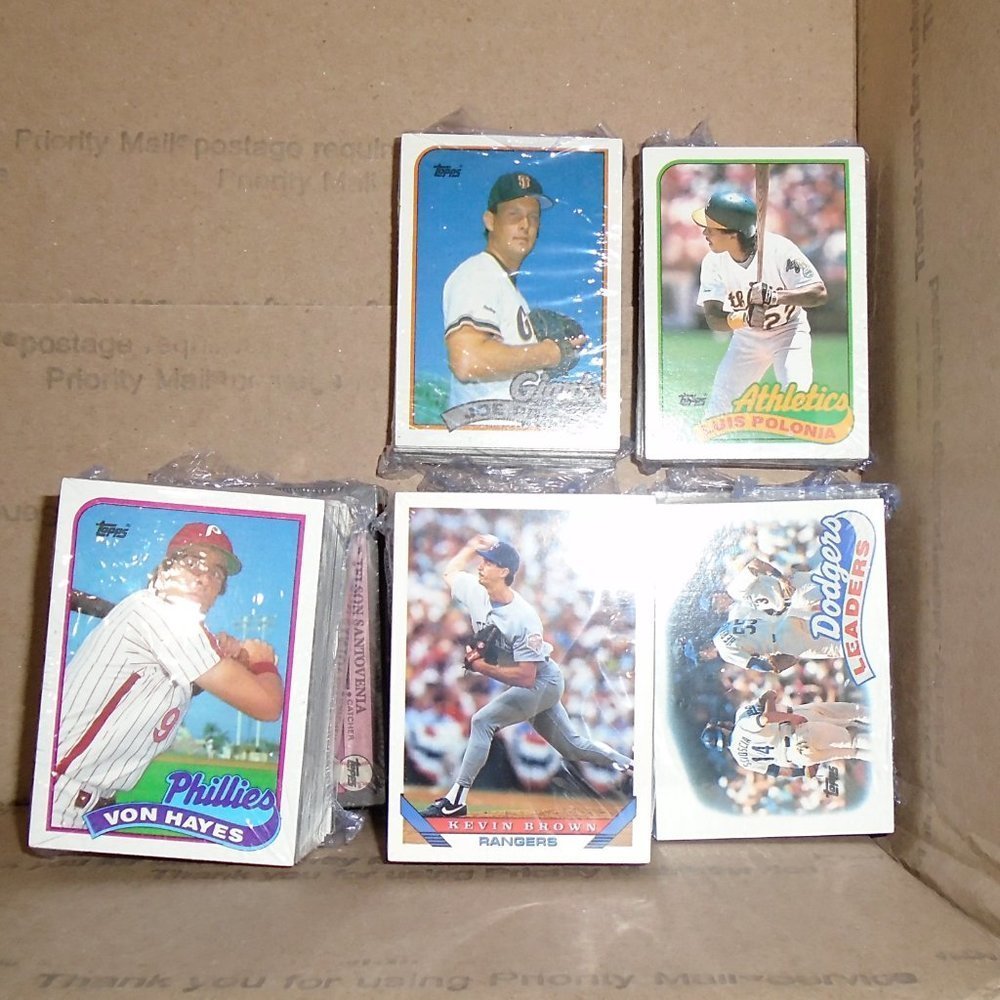 125 Baseball Cards Set Box Lot - Picture 3 of 4